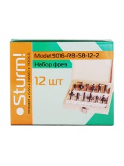 Набор фрез Sturm 9016-RB-S8-12-2 12 предм.