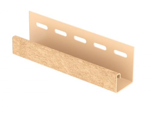 J-планка кирпич песочный