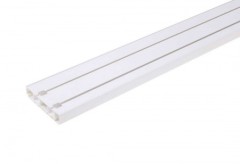 Карниз Ле-Гранд Стандарт бел. 3,5м (2 ряда)