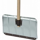 Лопата снеговая оцинк. 460*300мм с дер. ручкой