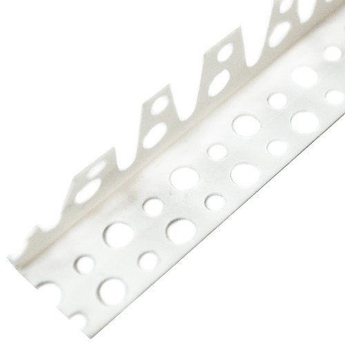 Угол ПВХ перфорированный арочный 3м