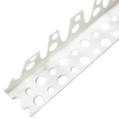 Угол ПВХ перфорированный арочный 3м