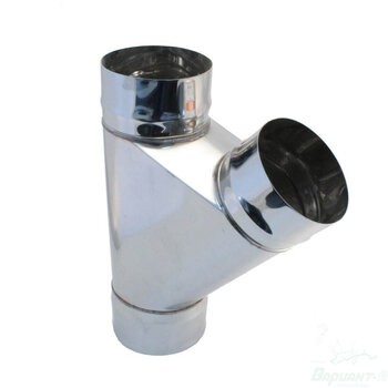 Тройник-К 135* нерж. 0,8мм ф115