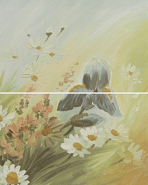 Керамогранит Эсте зел. панно 02 500*400