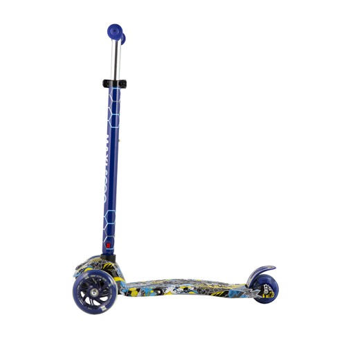 Самокат MAXISCOO Junior 3х колесный с рисунком