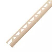 Угол для плитки вн. 7-8мм слоновая кость
