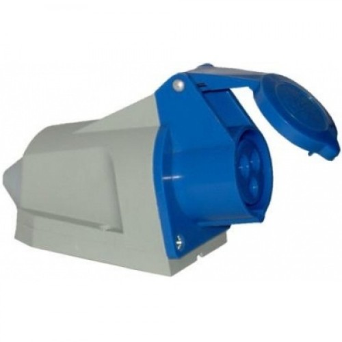 Розетка переносная 113 2Р+Е 16А 220В IP44 ЭКФ