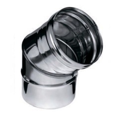 Колено угол 135* нерж. 0,8мм ф115