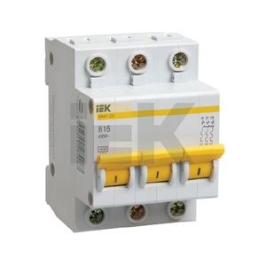 Выключатель авт. 3П С 2А ВA 47-29 4.5kA ИЭК