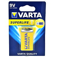 Элемент питания Varta Superlife 6F22 крона