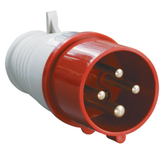 Вилка кабельная 16А 3P+E 014 380В IP44 ЭКФ