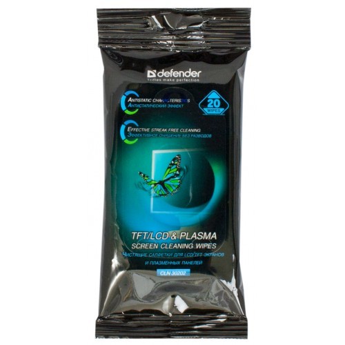 Салфетки чист. влаж. DEFENDER 30200