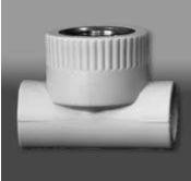 Тройник комб.вн.р. 32-1/2&quot; белый