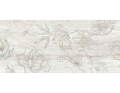 Керамогранит Фелиция Деко 1 серая 20*45