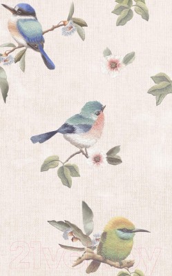 Керамогранит CRIATURAS DECO 1 бежевая светлая 25*40