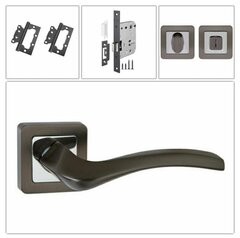 Ручка раздельная VESTA QR GR/CP-23 графит/хром