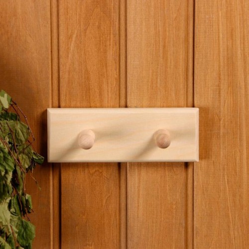 Вешалка рядная 2 точки липа-осина Ш-205