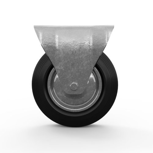 Опора колесная с площ. d=50 рез, колесо