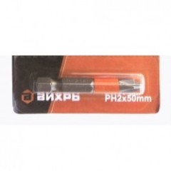 Бита PH2 50мм Вихрь