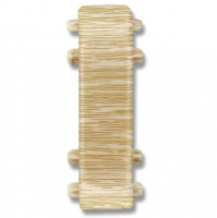 Соедин. для плинтуса ПВХ Дуб северный Идеал