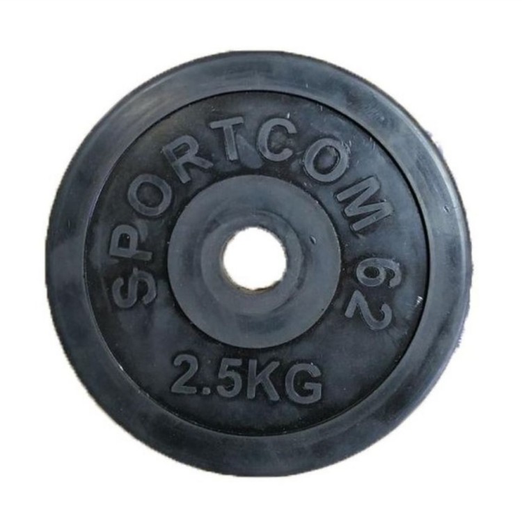 Диск обрезиненный 10 кг d26