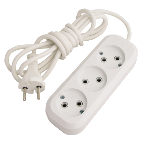 Удлинитель 3х5 м с заземл. E-303 9631978