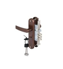 Замок врезной ЗВ9-6/13 3кл. сувальдный медный антик