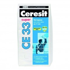 Затирка для ш Церезит св-корич СЕ33 2кг