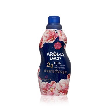 Гель для стирки Aroma Drop 2 в 1, Цветочный микс 1л