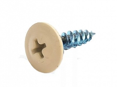 Саморез прес-ш. 4,2*16 Ц.О. Слон.кость 1014