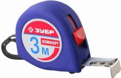 Рулетка ЗУБР 3мх16мм с автостопом 34052-03-16