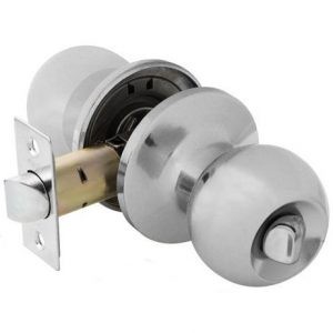 Защелка 6082 CP-B AJAX с фик. хром