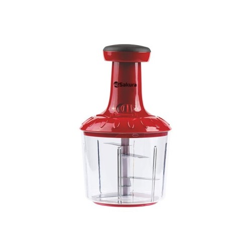 Чоппер механический SA-CH01R с крышкой красный - купить по выгодной цене на Яндекс Маркете