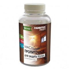 Масло деревозащитное для бань и саун 0.25л. Farbitex
