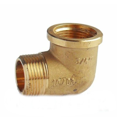 Угольник перех. 25*25 г/ш латунь