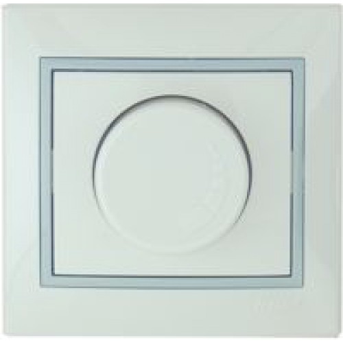 Светорегулятор 800Вт СП Мира бел/сер. Lezard 701-0215-115