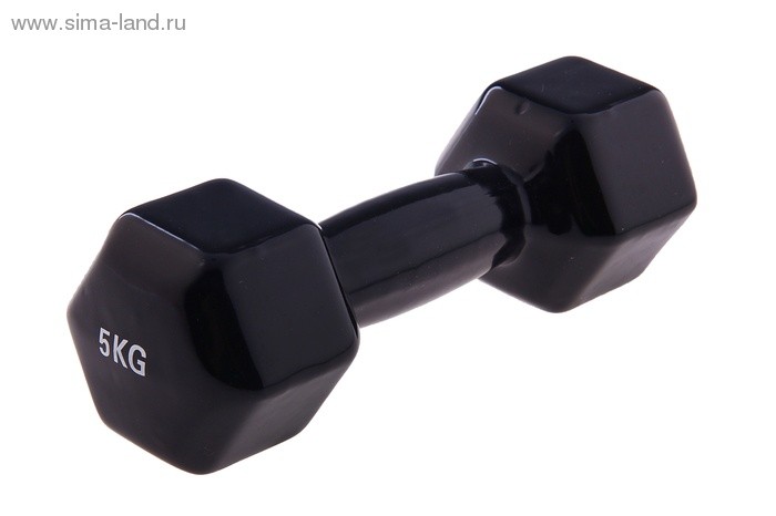 Гантель винил 5кг 534252
