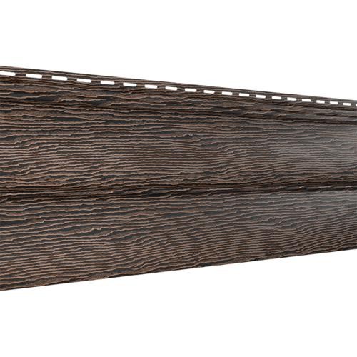 Сайдинг "Тимбер-Блок" дуб мореный