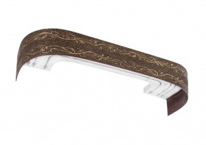 Карниз Ле-Гранд Элиза шоколад с пов. 2,0м (3 ряда)