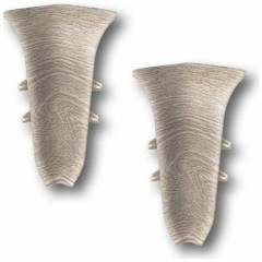 Угол ПВХ вн Дуб палена Идеал Классик