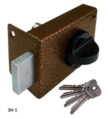 Замок накладной ЗН1 медь Омега