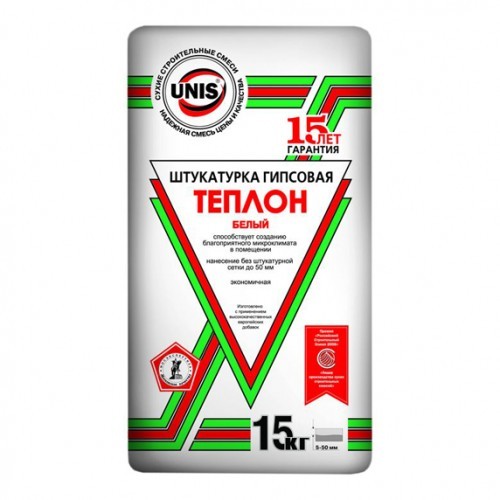 Штукатурка Юнис Теплон 15кг.