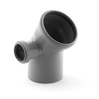 Колено 110 с отводом 50 угол 45 левый