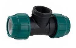 Тройник перех. 32х1х32 гайка ПЭ