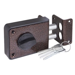 Замок накладной ЗН1-3 медь Зенит