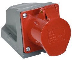 Розетка стационарная 32А 123 PSR12-032-4 ИЭК