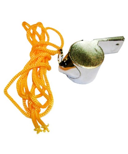 Свисток на шнурке мет.