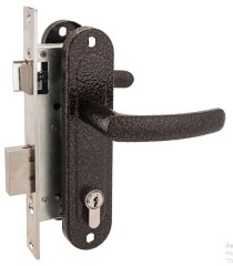 Замок врезной ЗВ7-70.4-02 медь