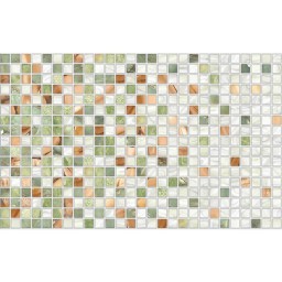 Керамогранит Мозайка Нео зеленая средняя 25*40
