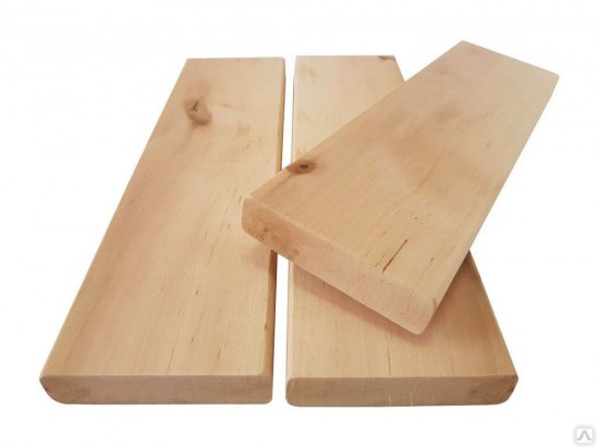 Полок осина "В" 3,0м